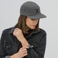 X Five Panel Cap Hat