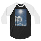 Sky 3/4 Sleeve Raglan Shirt