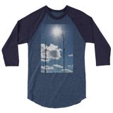 Sky 3/4 Sleeve Raglan Shirt