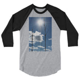 Sky 3/4 Sleeve Raglan Shirt