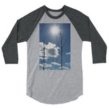 Sky 3/4 Sleeve Raglan Shirt