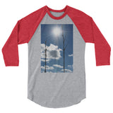 Sky 3/4 Sleeve Raglan Shirt