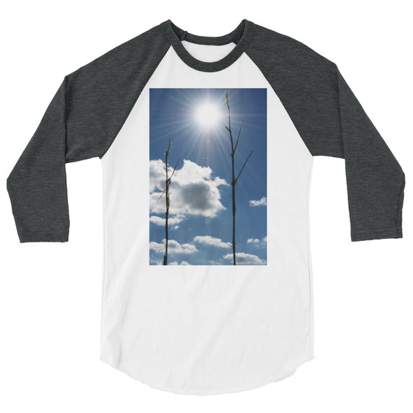 Sky 3/4 Sleeve Raglan Shirt