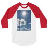 Sky 3/4 Sleeve Raglan Shirt