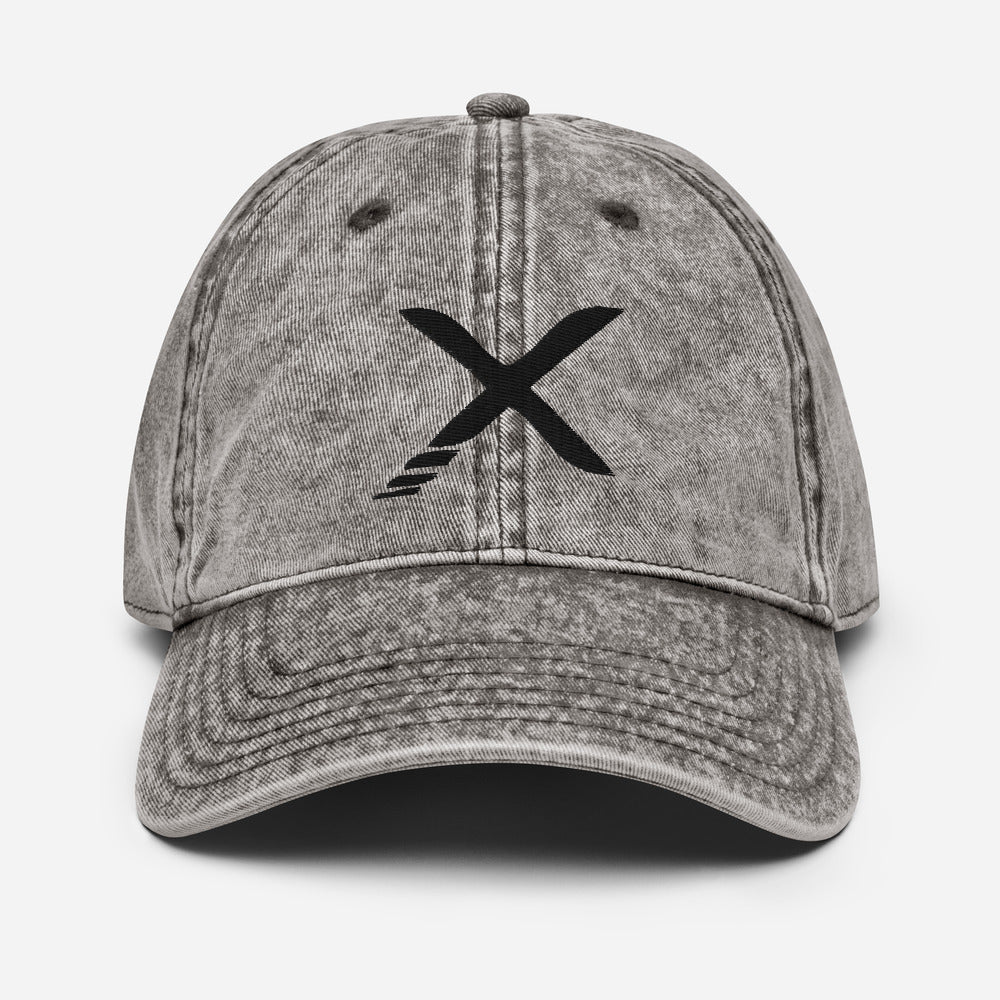 X Vintage Cotton Twill Cap – Xclothing Official